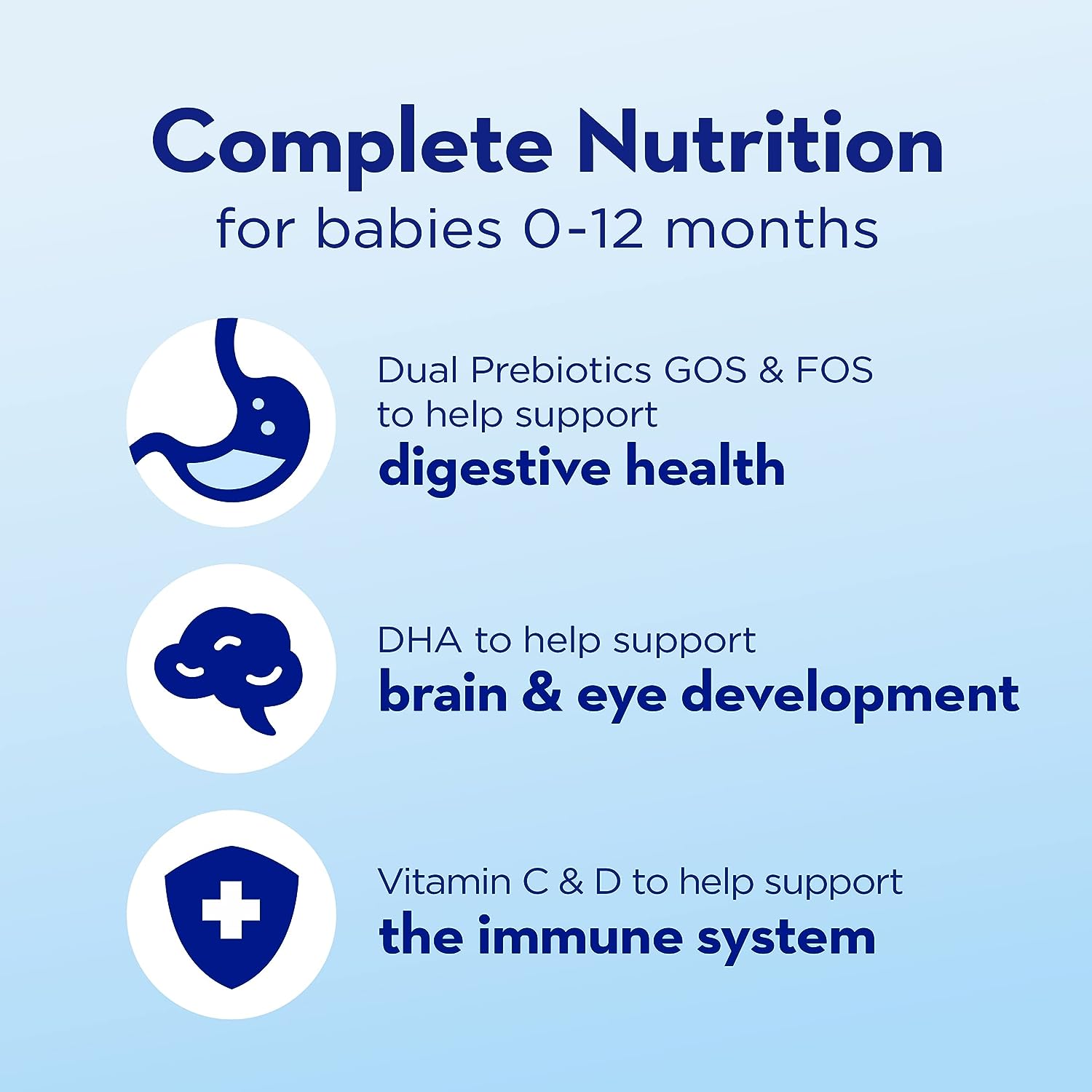 Aptamil Stage 1, No. 1 Baby Formula in Europe, Milk Based Powder Infant Formula with DHA, Omega 3 & Prebiotics, 1.76 Pound (Pack of 1) - Image 4